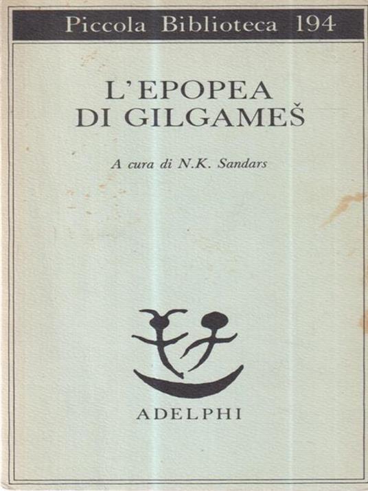 L'epopea di Gilgames - copertina