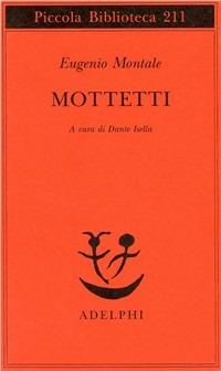 Mottetti - Eugenio Montale - copertina