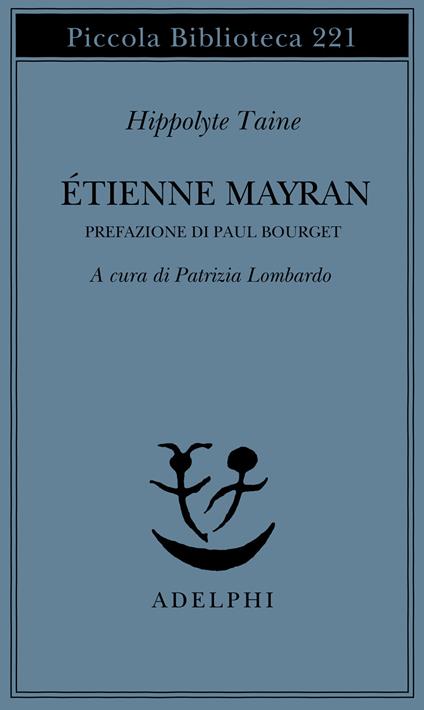 Etienne Mayran - Hippolyte Taine - copertina