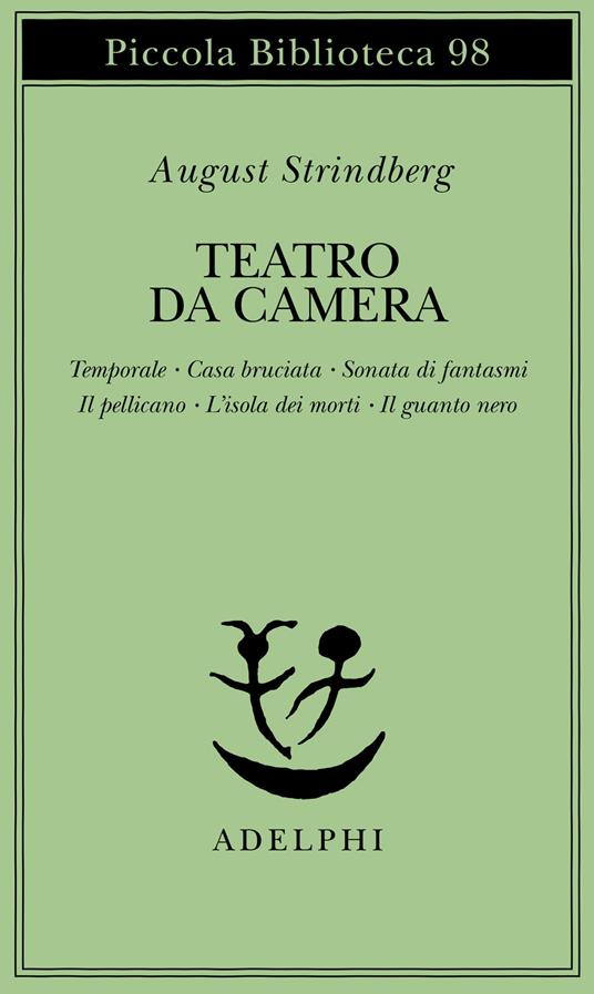 Teatro da camera. Temporale-Casa bruciata-Sonata di fantasmi-Il pellicano-L'isola dei morti-Il guanto nero - August Strindberg - copertina