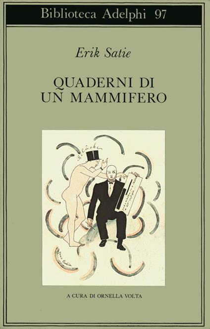 Quaderni di un mammifero - Erik Satie - copertina