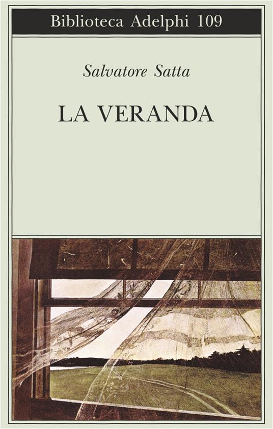 La veranda - Salvatore Satta - copertina