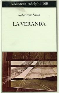 La veranda - Salvatore Satta - copertina