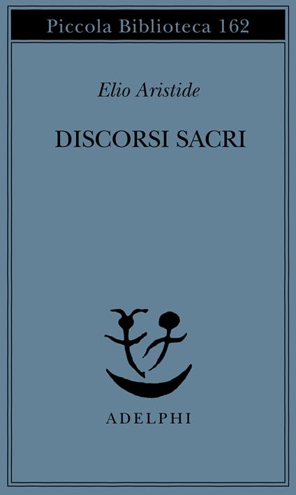 Discorsi sacri - Elio Aristide - copertina