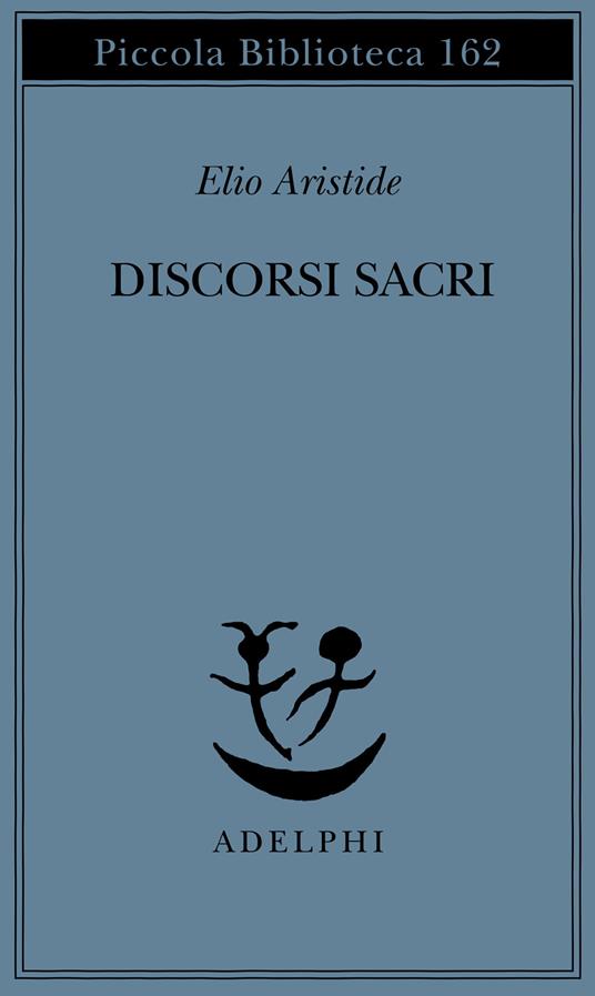 Discorsi sacri - Elio Aristide - copertina