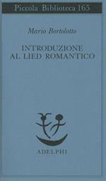 Introduzione al lied romantico