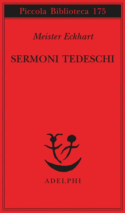 Sermoni tedeschi - Meister Eckhart - copertina