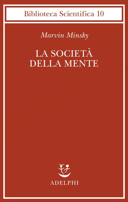 La società della mente - Marvin Minsky - copertina