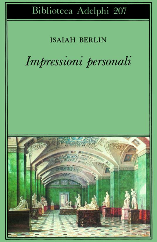 Impressioni personali - Isaiah Berlin - copertina