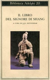 Il libro del signore di Shang - copertina