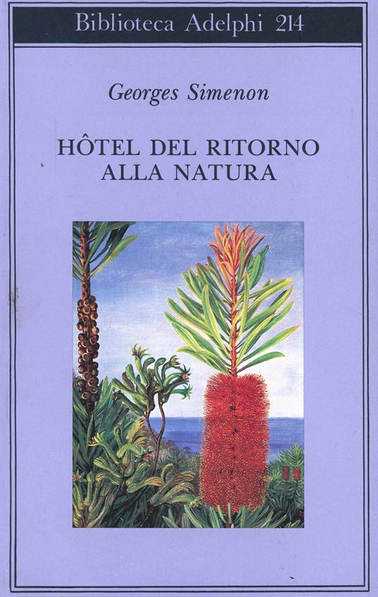 Hôtel del ritorno alla natura - Georges Simenon - copertina