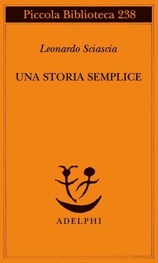 Una storia semplice - Leonardo Sciascia - copertina