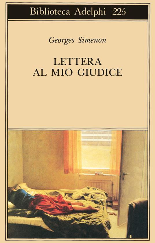 Lettera al mio giudice - Georges Simenon - copertina