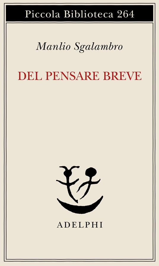 Del pensare breve - Manlio Sgalambro - copertina
