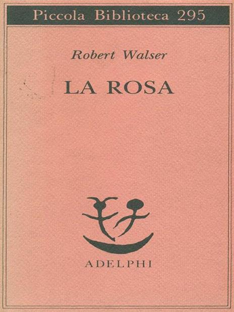 La rosa - Robert Walser - copertina