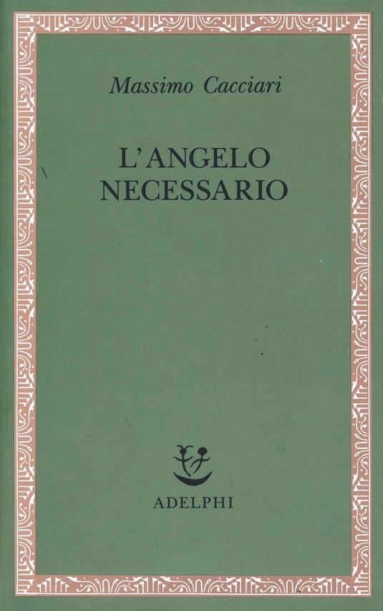 L' angelo necessario - Massimo Cacciari - copertina