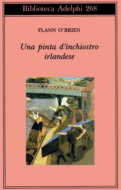 Una pinta d'inchiostro irlandese - Flann J. O'Brien - copertina