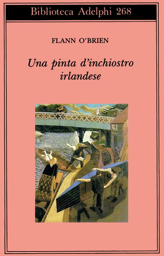 Una pinta d'inchiostro irlandese - Flann J. O'Brien - copertina