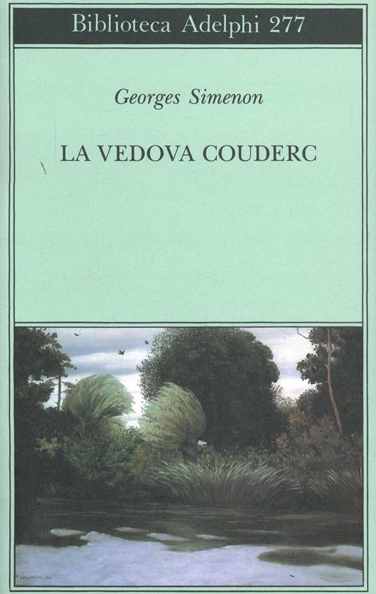 La vedova Couderc - Georges Simenon - copertina