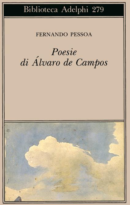 Poesia di Álvaro de Campos - Fernando Pessoa - copertina