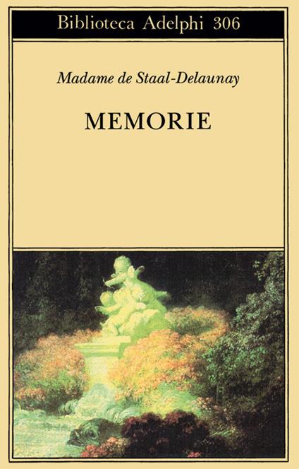 Memorie - madame de Staal-Delaunay - copertina