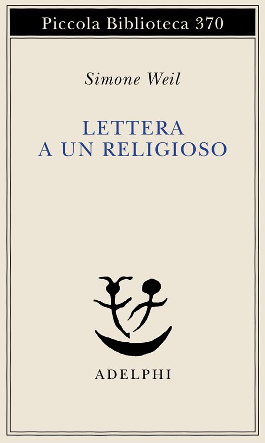 Lettera a un religioso - Simone Weil - copertina