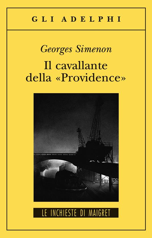 Il cavallante della «Providence» - Georges Simenon - copertina