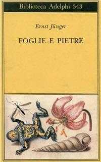 Foglie e pietre - Ernst Jünger - copertina