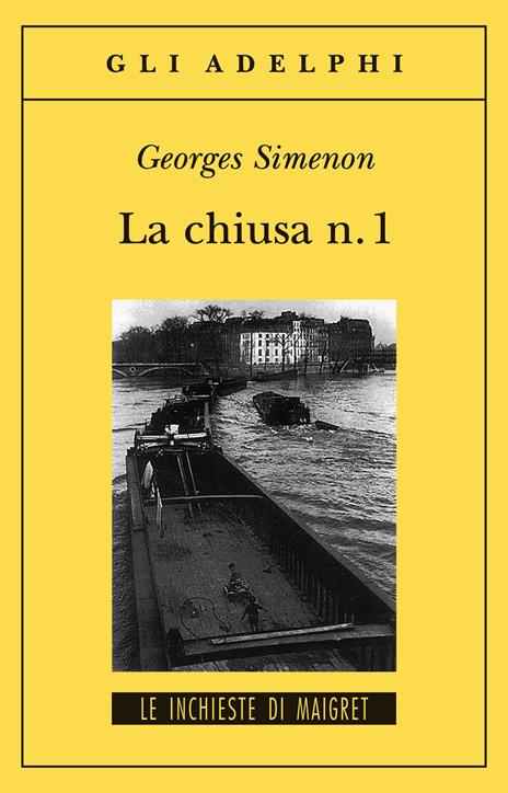 La chiusa n. 1 - Georges Simenon - copertina