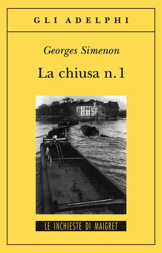 La chiusa n. 1 - Georges Simenon - copertina