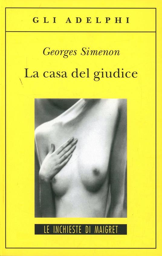 La casa del giudice - Georges Simenon - copertina