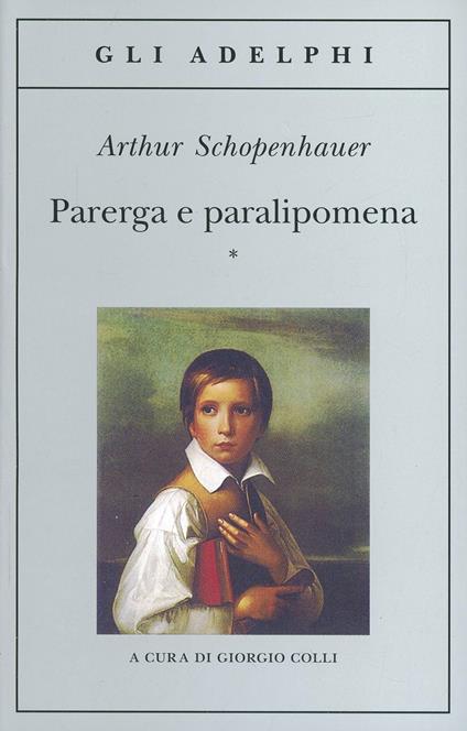 Parerga e paralipomena - Arthur Schopenhauer - copertina