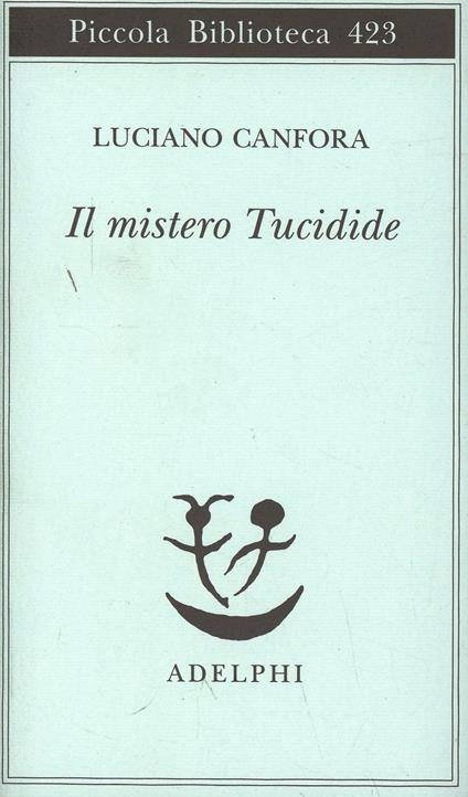 Il mistero Tucidide - Luciano Canfora - copertina