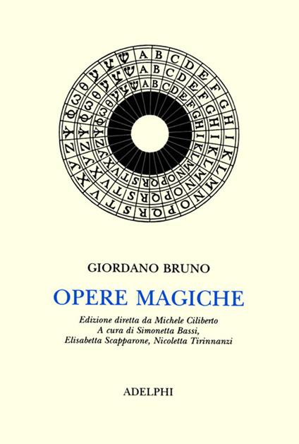 Opere magiche - Giordano Bruno - copertina