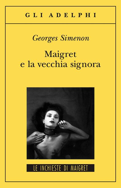 Maigret e la vecchia signora - Georges Simenon - copertina