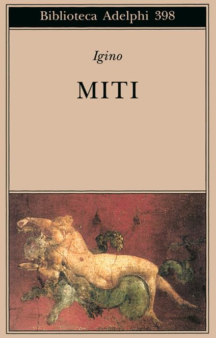 Miti - Igino l'Astronomo - copertina