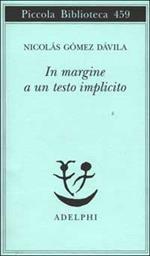 In margine a un testo implicito