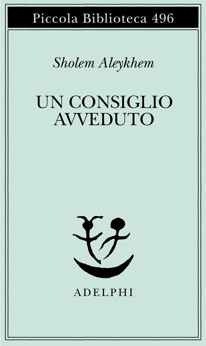 Un consiglio avveduto - Shalom Aleichem - copertina