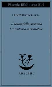 Il teatro della memoria-La sentenza memorabile