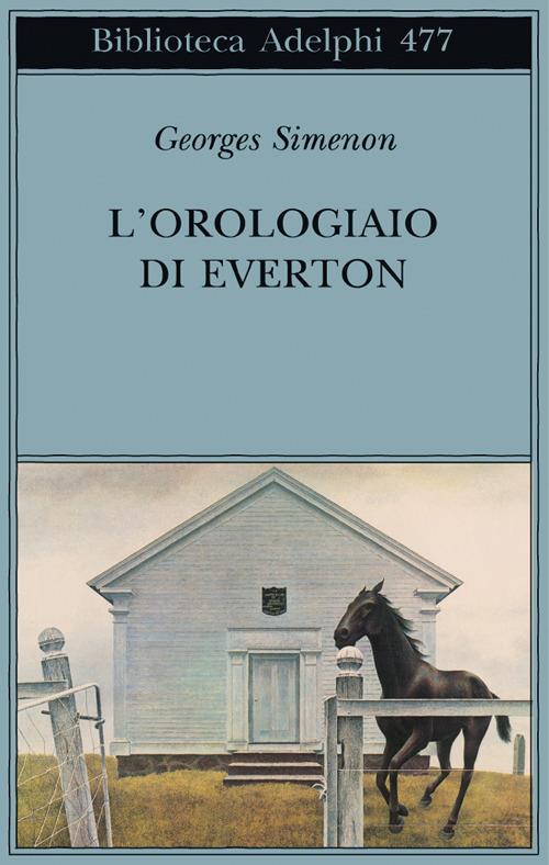 L'orologiaio di Everton - Georges Simenon - copertina
