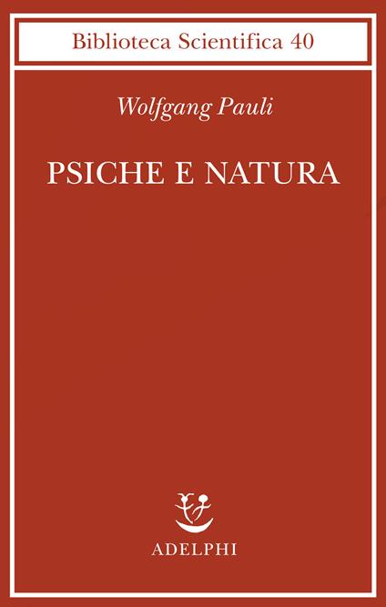 Psiche e natura - Wolfgang Pauli - copertina
