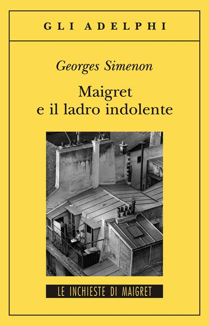 Maigret e il ladro indolente - Georges Simenon - copertina