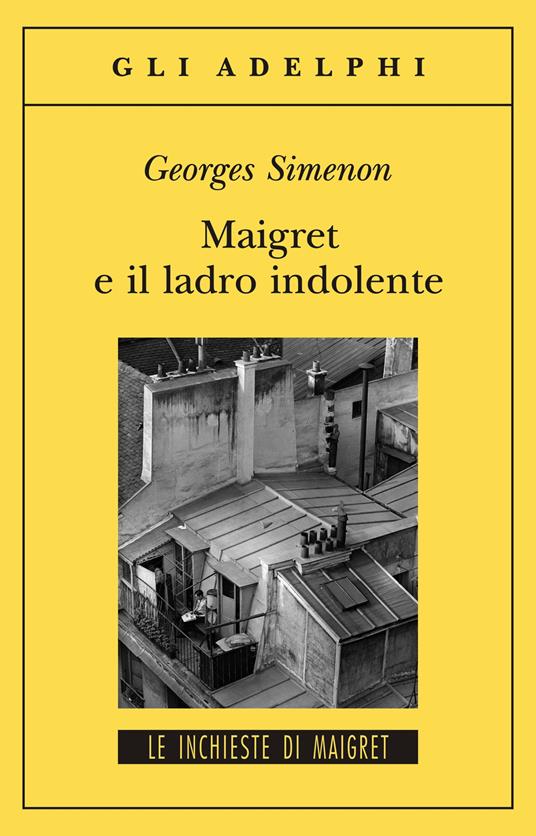Maigret e il ladro indolente - Georges Simenon - copertina