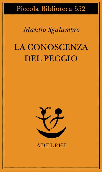 La conoscenza del peggio - Manlio Sgalambro - copertina
