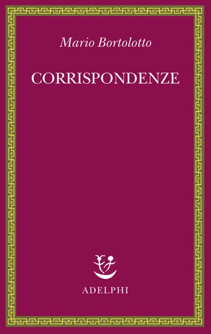 Corrispondenze - Mario Bortolotto - copertina
