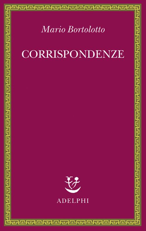 Corrispondenze - Mario Bortolotto - copertina