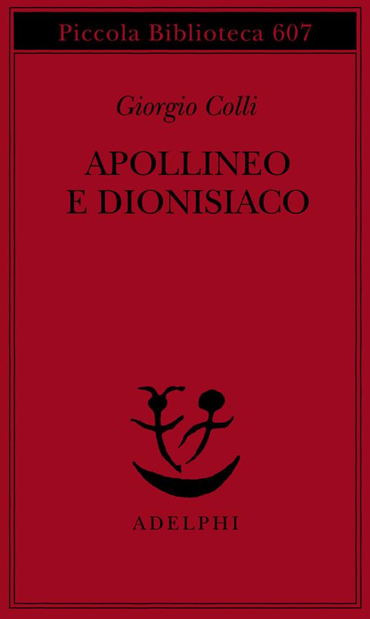 Apollineo e dionisiaco - Giorgio Colli - copertina