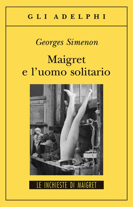 Maigret e l'uomo solitario - Georges Simenon - copertina