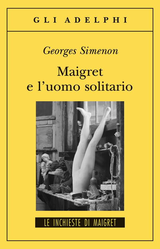Maigret e l'uomo solitario - Georges Simenon - copertina