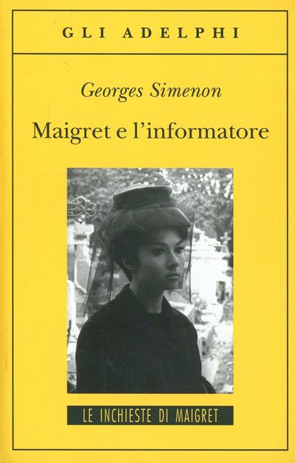Maigret e l'informatore - Georges Simenon - copertina